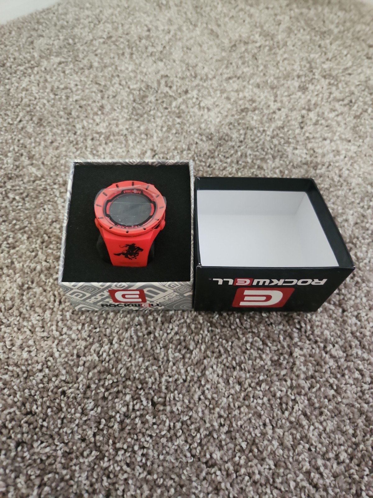 Rockwell Rider the Coliseum Red Wrist Watch Fully Tested, New