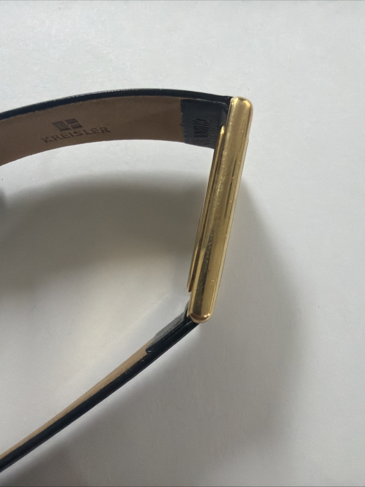 Citizen Noblia Watch Women 18mm Black Dial Gold Tone Rectangle 2200-Y53831 SL—(T