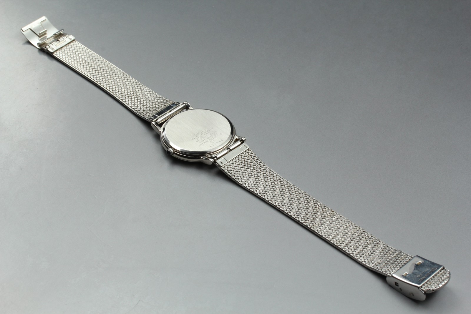 Vintage 1994 [ MINT ] Seiko Dolce 5E31-6D30 Platinum HAQ Quartz Mens Watch