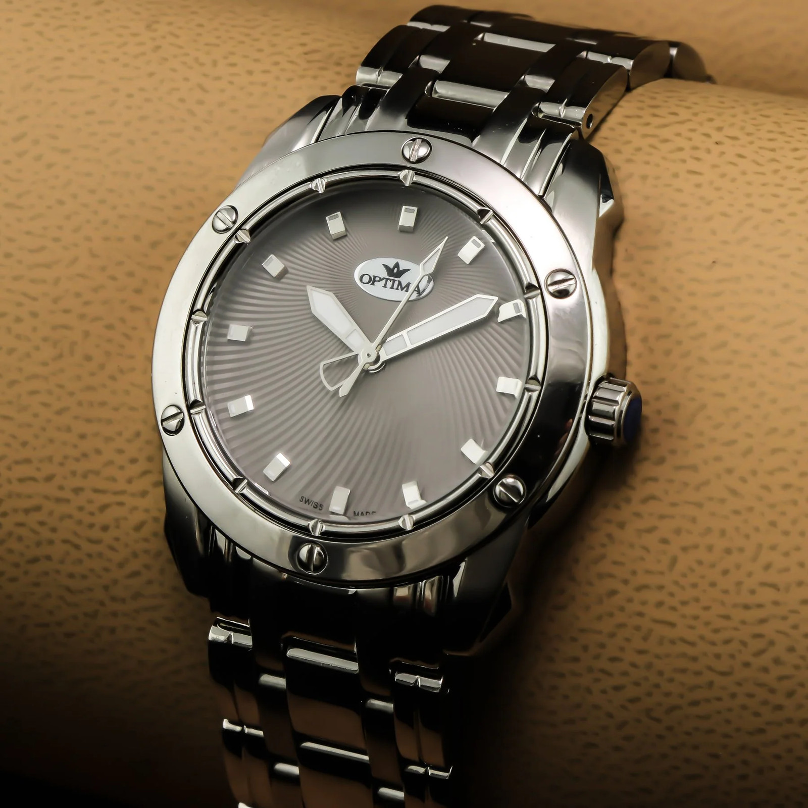 Optima – Swiss Watch – OSL293-SS-2 Quartz 40.50 mm OSL293 50 meters (5 ATM /