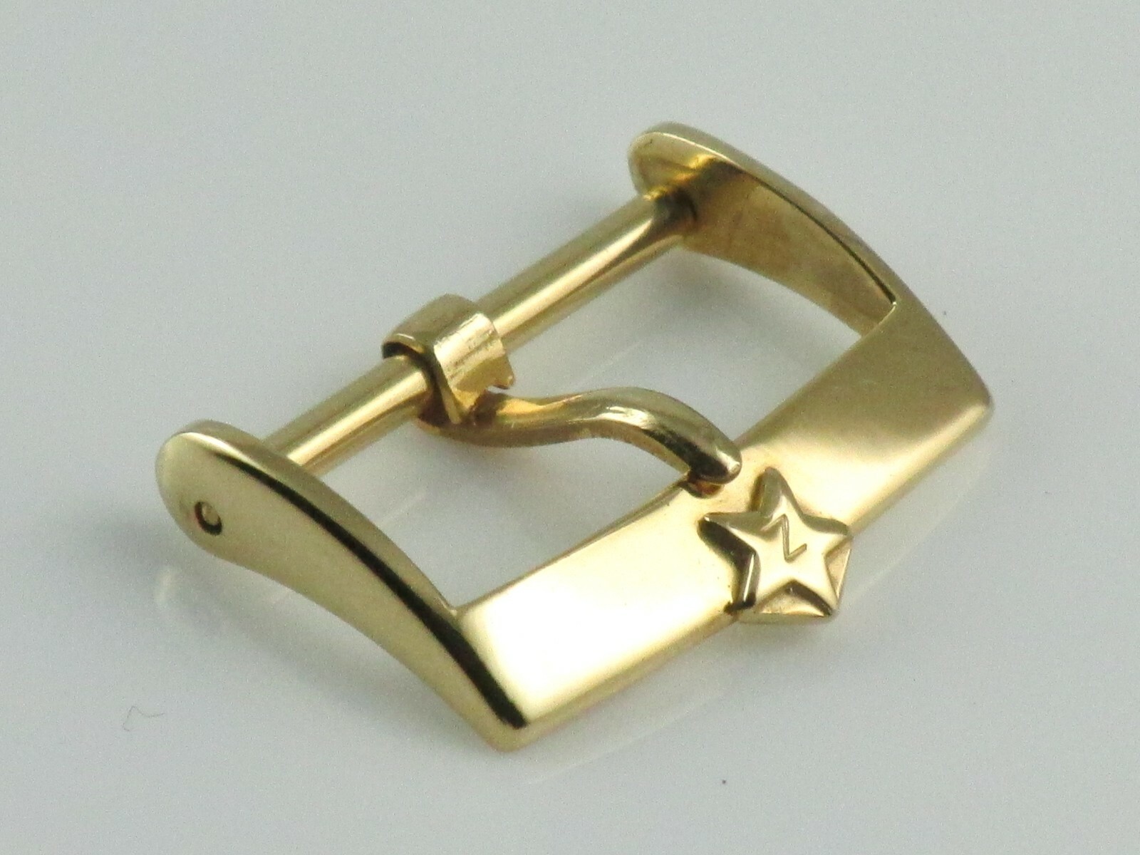 ZENITH STAR LAMINATED GOLD BUCKLE 18mm BUCKLE ZENITH STAR 18mm GOLD PLATED