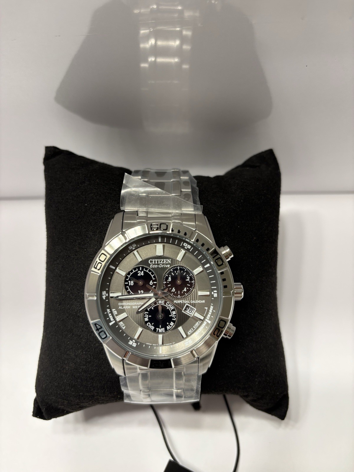 Citizen Eco-Drive Brycen Chronograph Stainless Steel Men’s Watch BL5450-54H