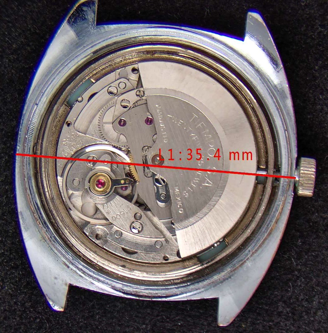 Steelco Silver Brushed Dial Men’s Automatic Vintage Watch — Working