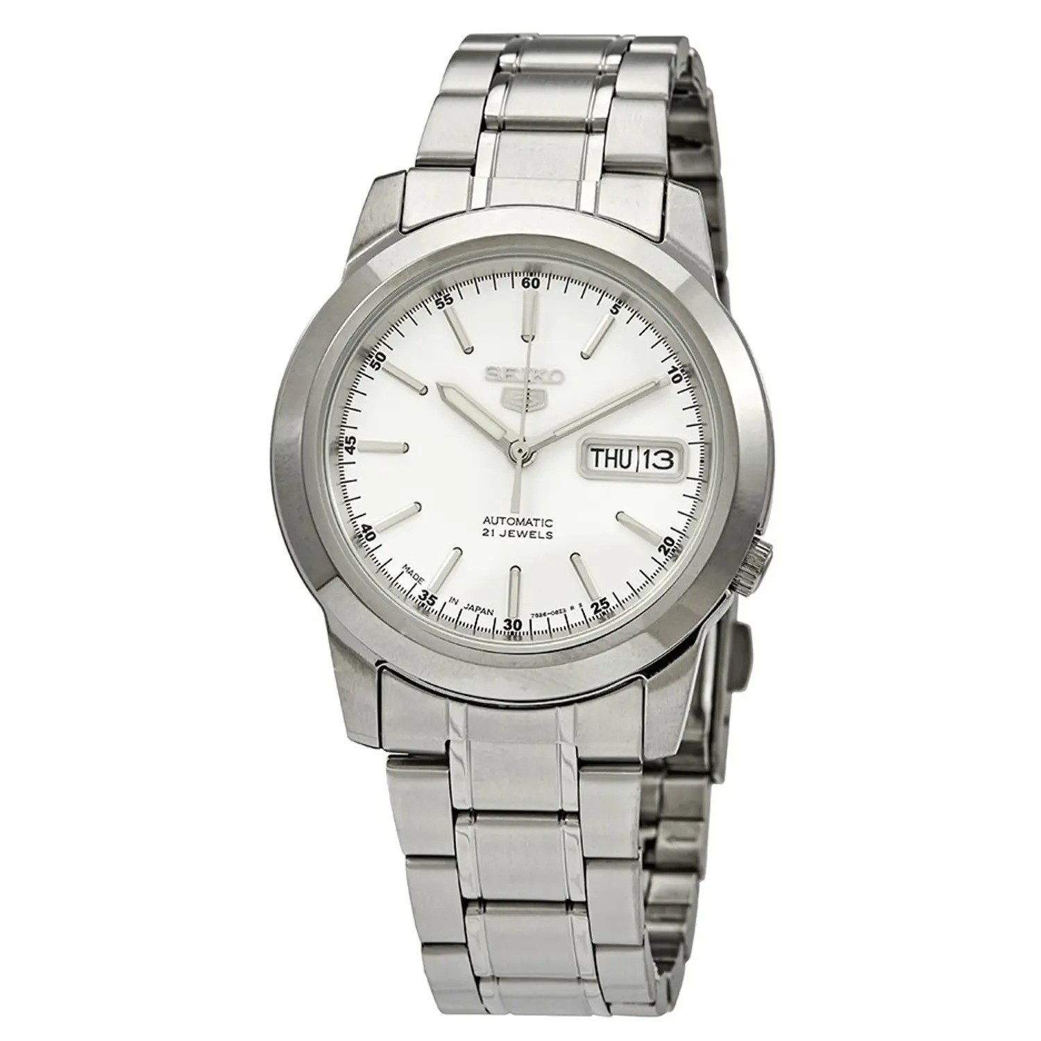 Seiko 5 SNKE49J1 Classic Automatic white Dial 36mm New Full Set Men’s Watch