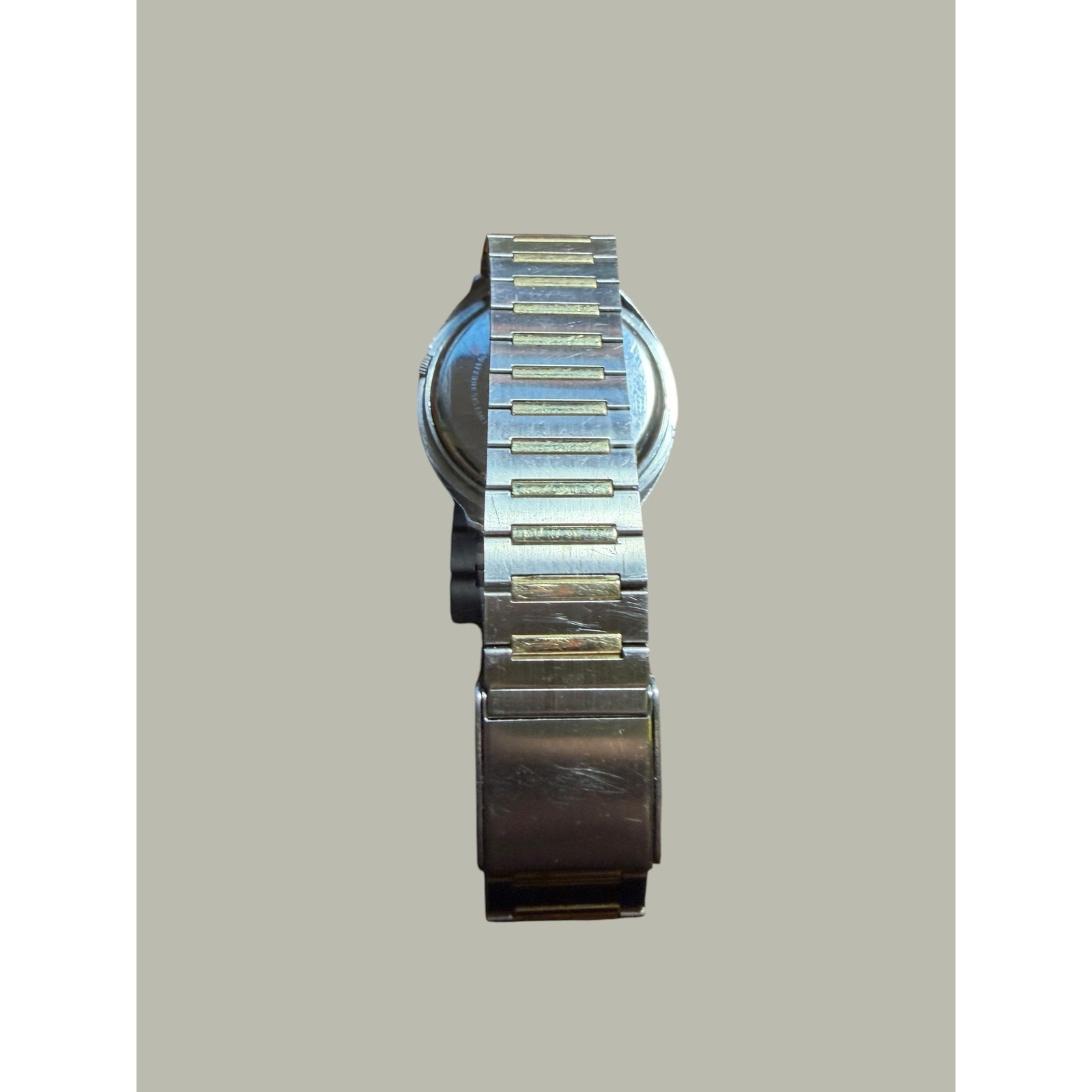 Vintage Stellaris Transistor Electronic Red Dial Men’s Watch Japan Movement