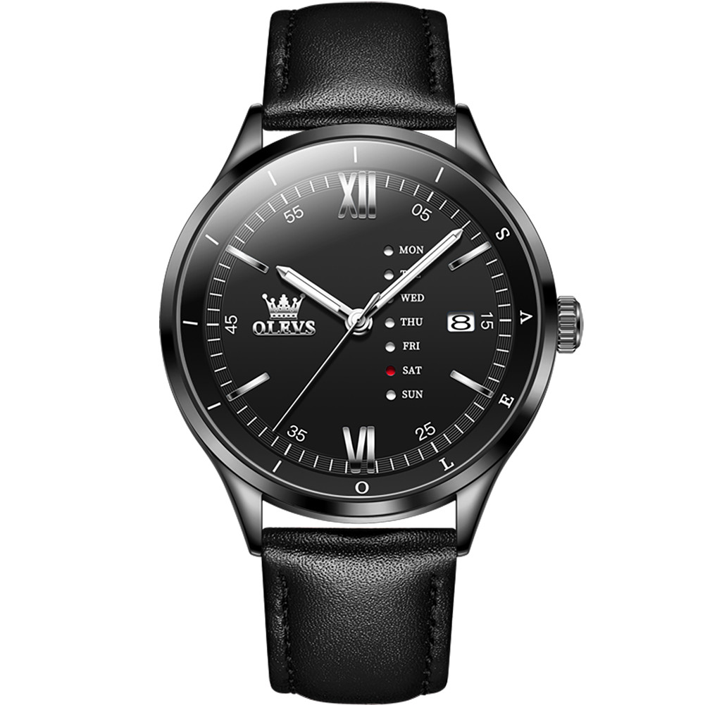 OLEVS 2931 Luminous 3Bar Waterproof Best Present Japan Movement Quartz Watch