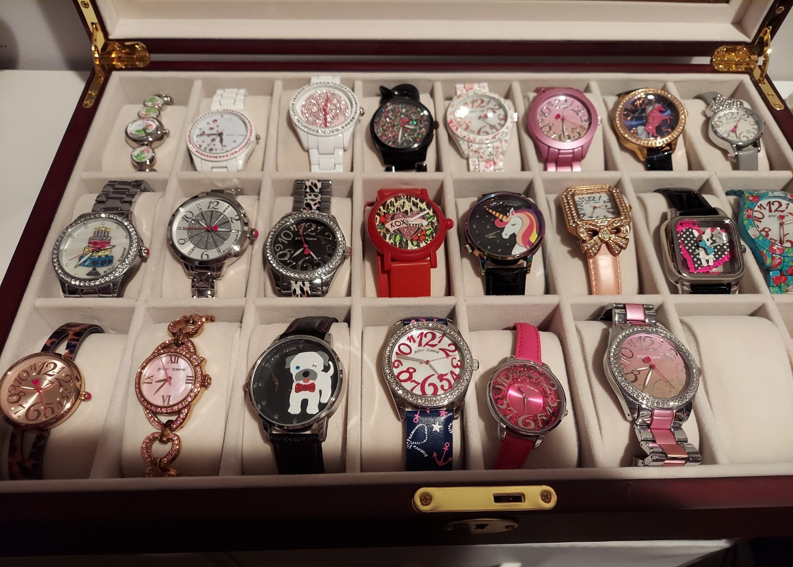 Selling my entire collection of Betsey Johnson watches