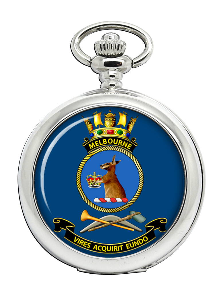 HMAS Melbourne Royal Australian Navy Pocket Watch