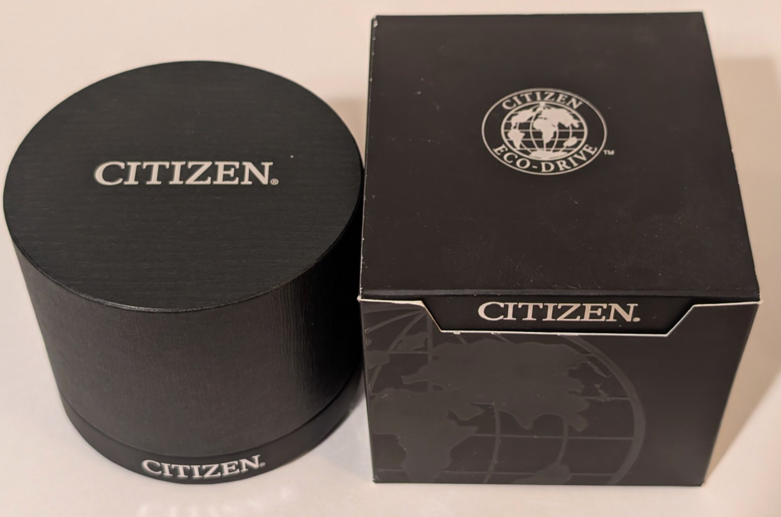 NEW – Citizen Eco-Drive Modern Axiom Watch Gray Stainless Steel, Black Dial