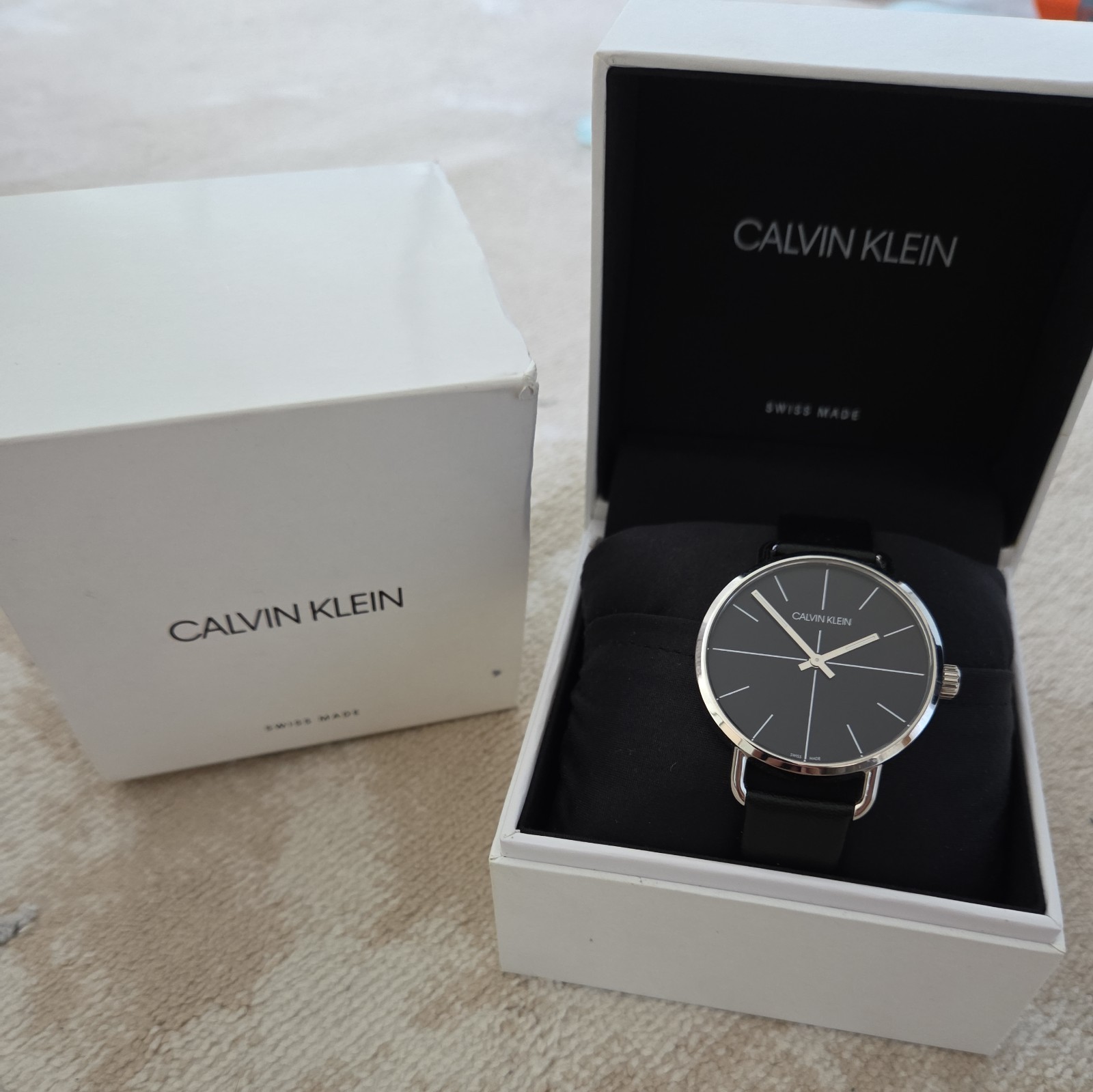 Calvin Klein Swiss Made Mens Watch K8M211C1 42mm Brand New Unworn Genuine Boxed