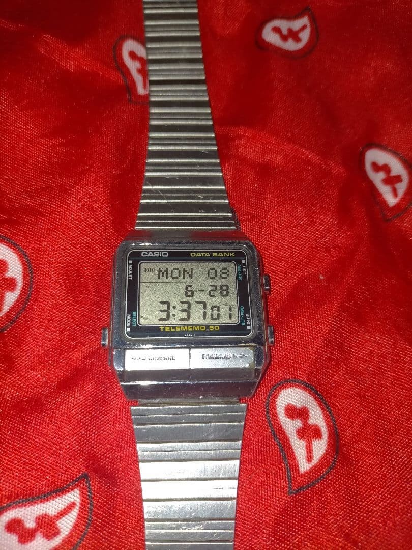 CASIO Japan/ Running DATA BANK DB-500 Wristwatch