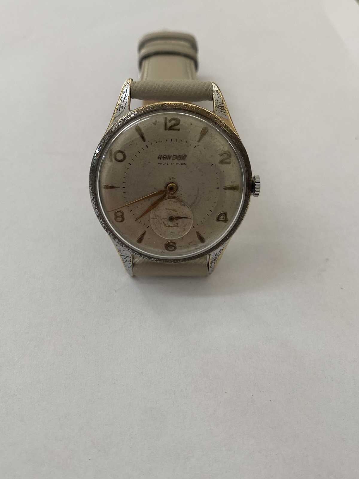 Vintage Handor Caliber Watch FHF 27 – 17 Jewels Completely Overhauled