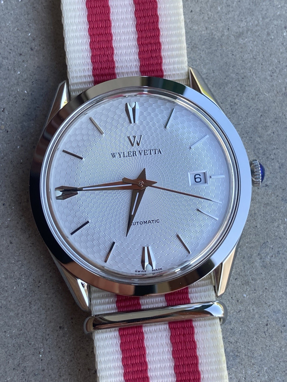 Wyler Vetta NOS Eta 2824-2 Watch Uhr Montre Watch New Heritage