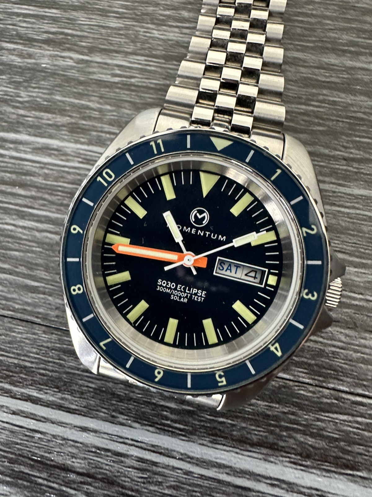 Momentum Sea Quartz 30 Eclipse Solar Watch (Founder’s Edition)