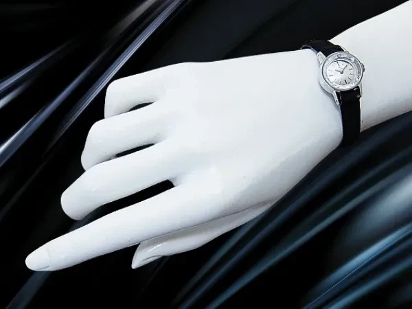 Omega Ref. 511.166 Cal. 484 SS Silver Dial Manual Cut-Glass 17Jewels 17mm Ladies