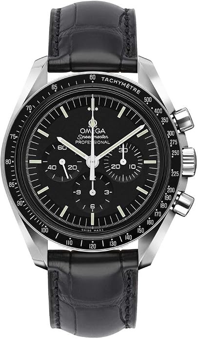 Omega Speedmaster Professional Moonwatch 3 OEM Omega Straps + Forstner Flat Link