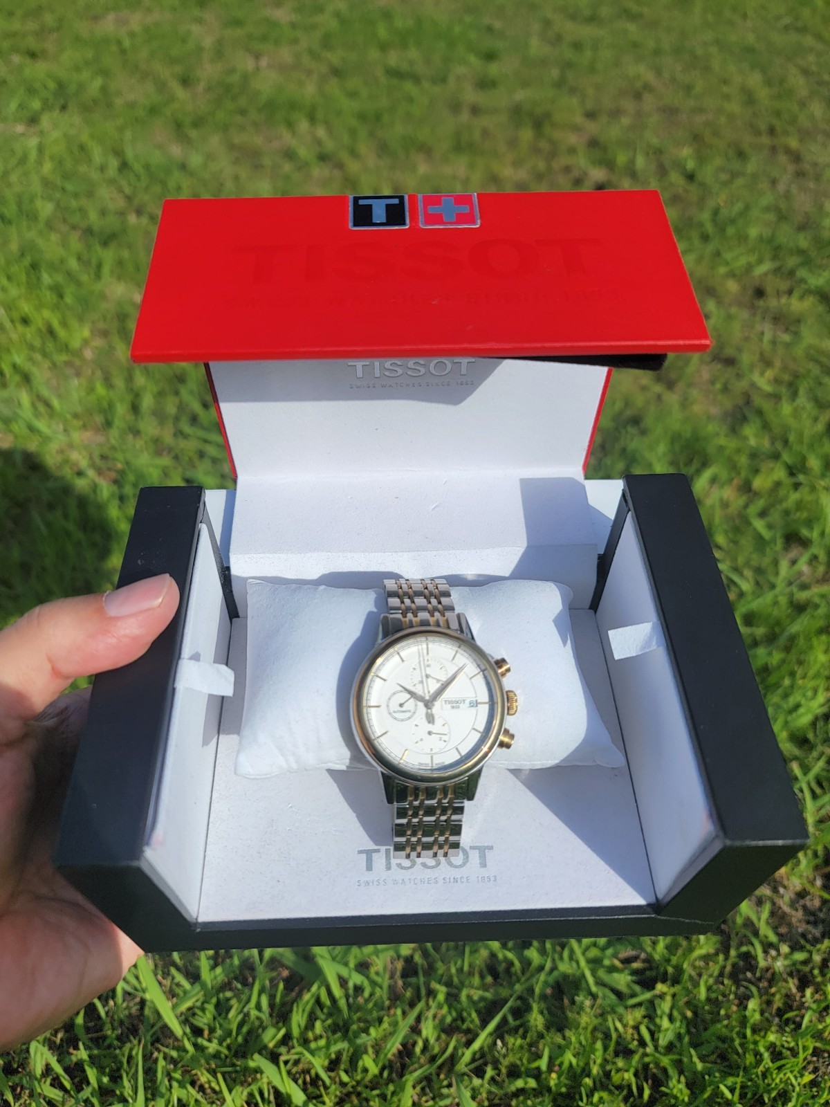 Open To Negotiate A Little – Tissot Chronograph 42mm T085427A