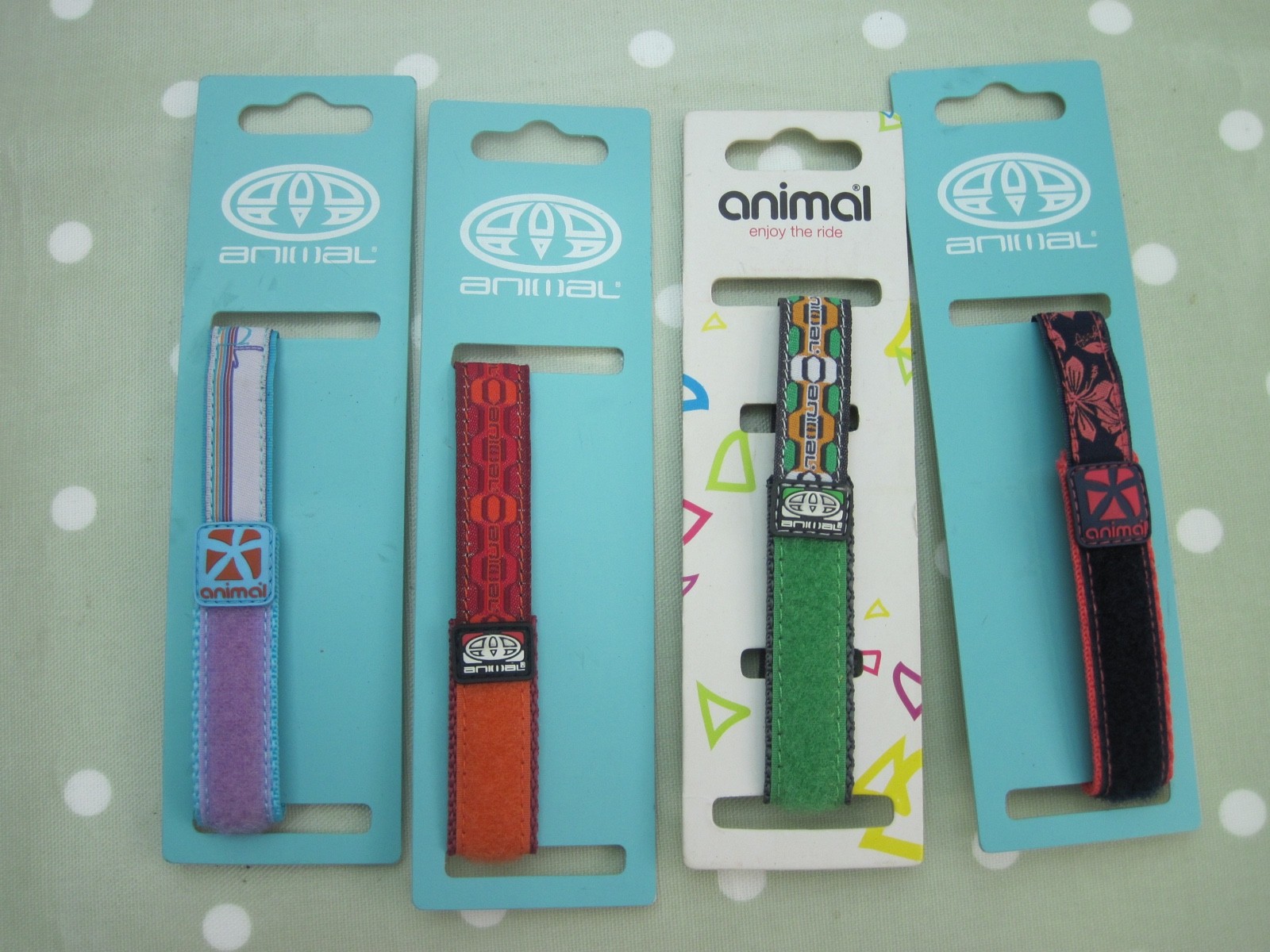 4 ANIMAL WOMENS 16mm WATCH STRAPS NEW OLD STOCK
