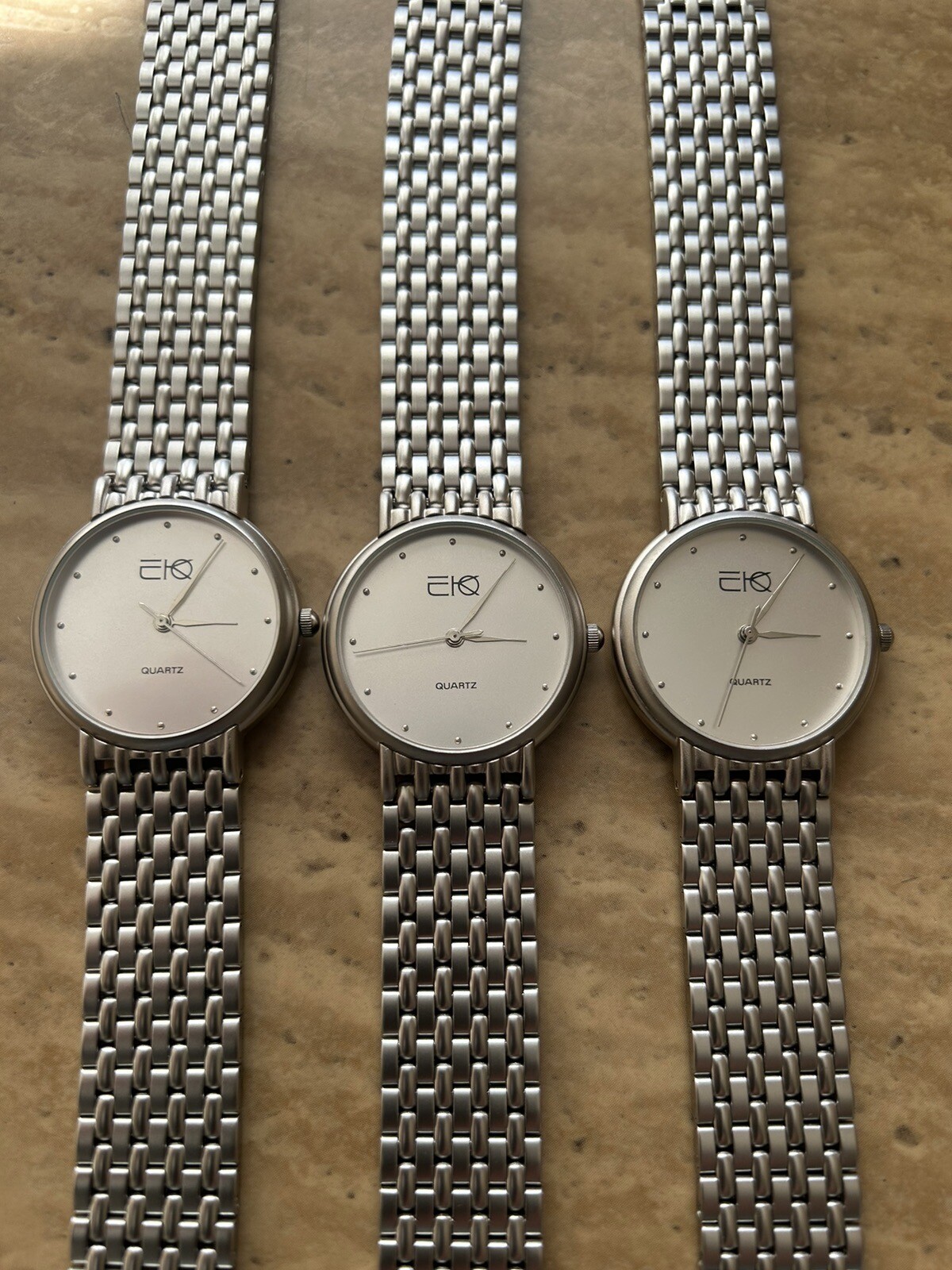 Buyer Gets all 3 New Unisex Japan quartz Watches with-they Keep Perfect Time-USA