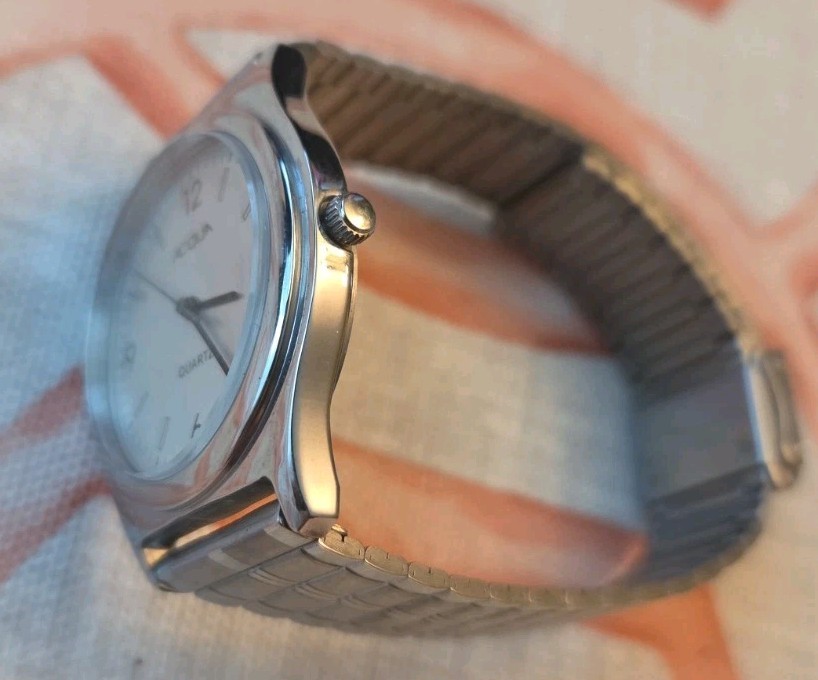 Acqua by Timex Stainless Steel Watch (Timex) Water Resistant New Old Stock