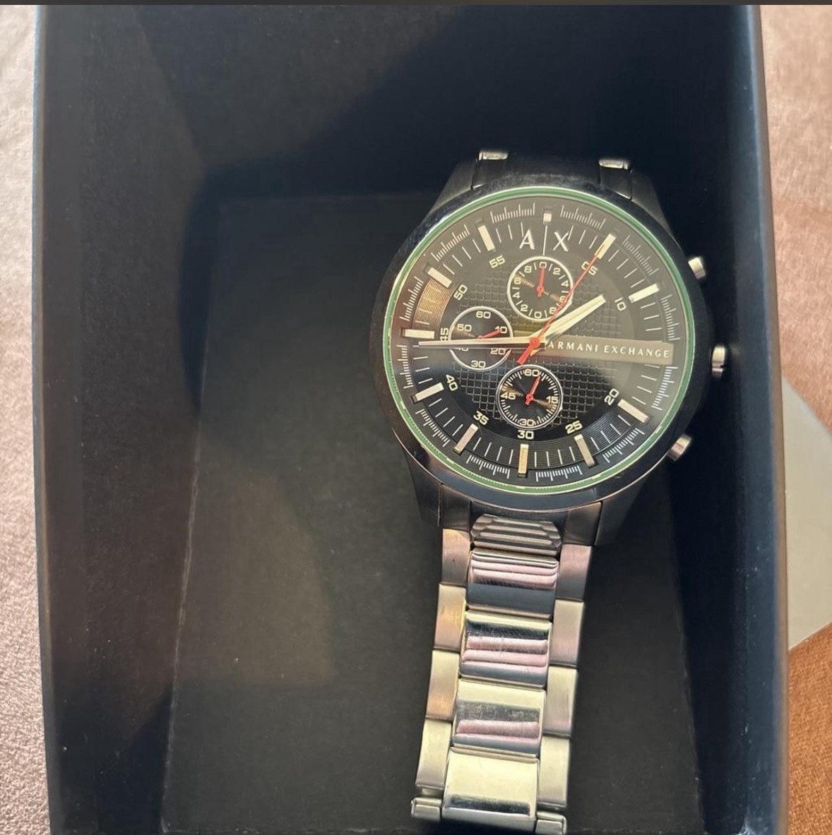 Armani Exchange AX2163 Hampton Chronograph, Extra Links Works