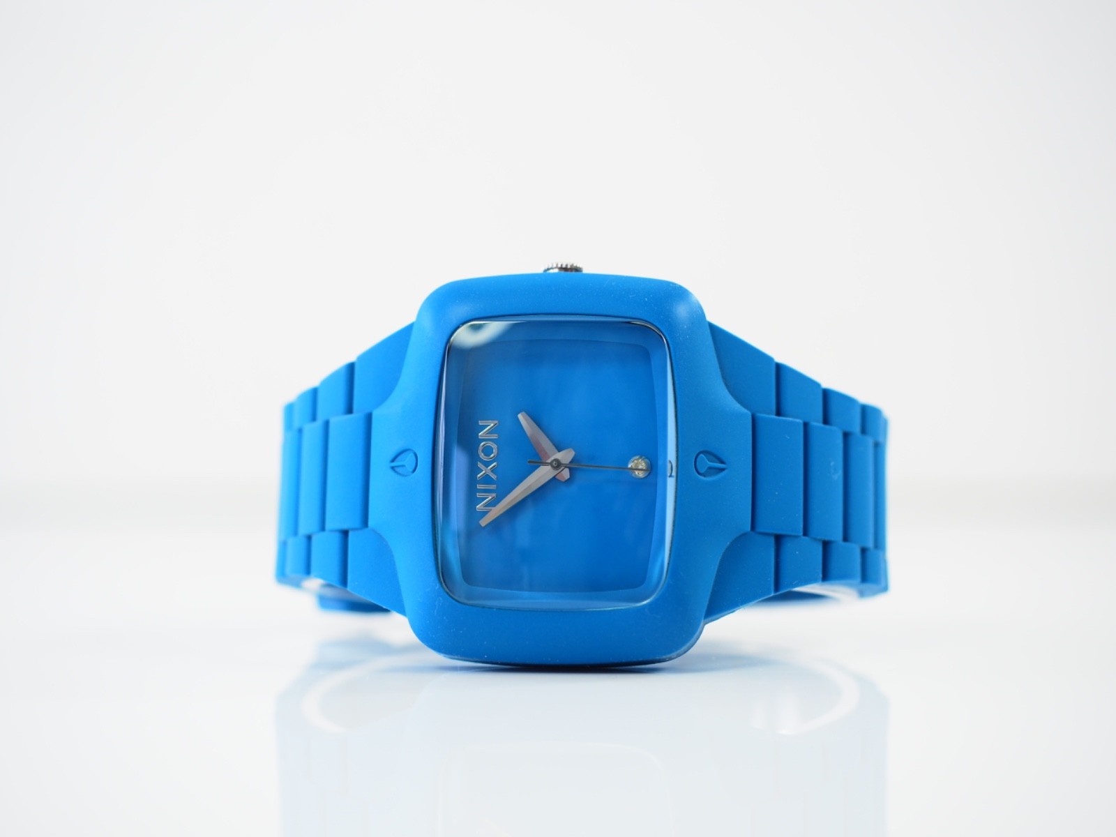Nixon The Rubber Player Watch Blue Excellent