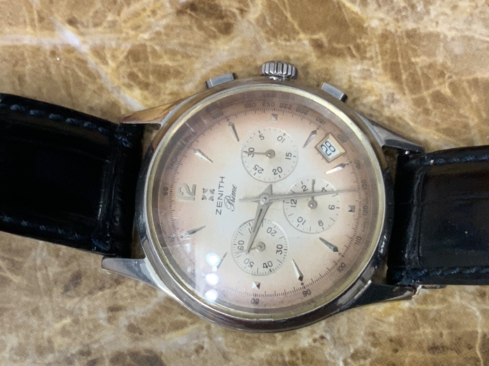 Zenith Prime Chronograph! Manual Wind! READ!