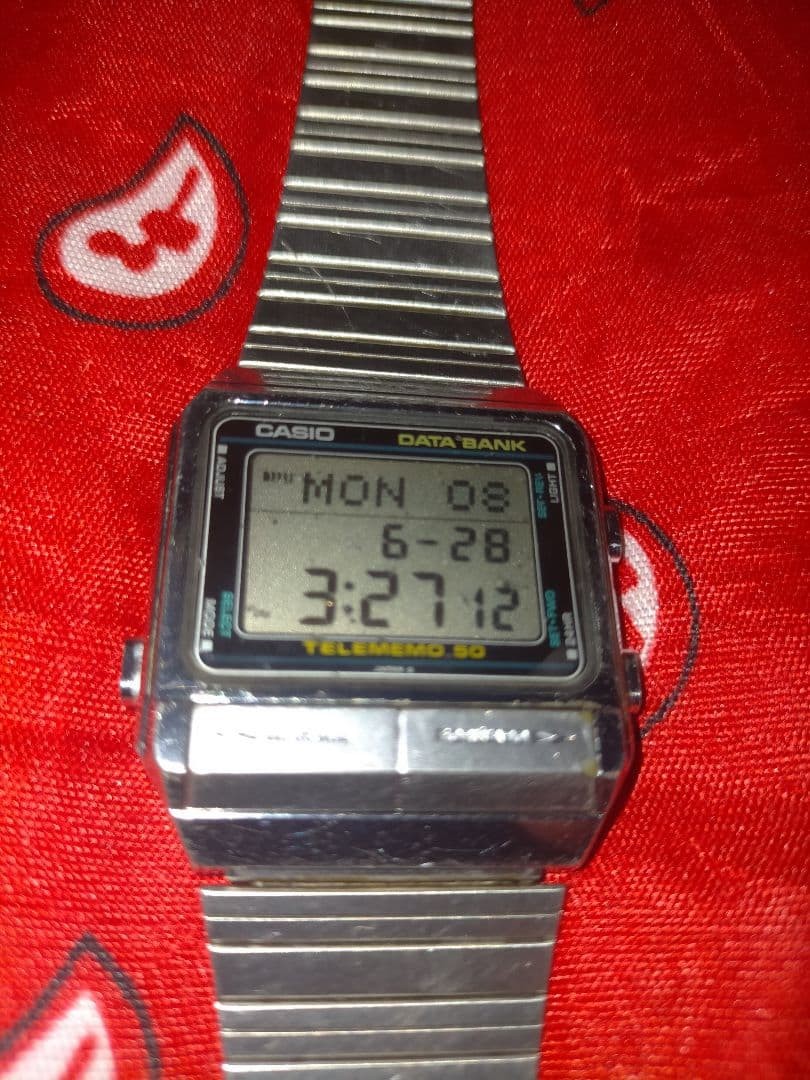 CASIO Japan/ Running DATA BANK DB-500 Wristwatch