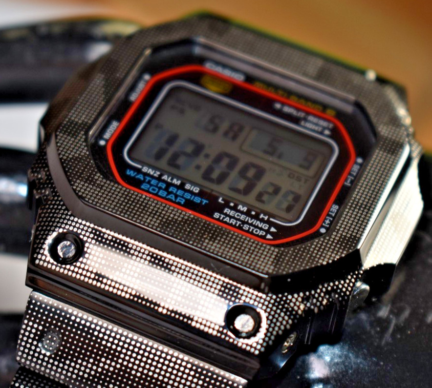 MODIFIED Casio G-Shock GWM5610U-1 (3495) Tough Solar Camouflage Men’s Watch