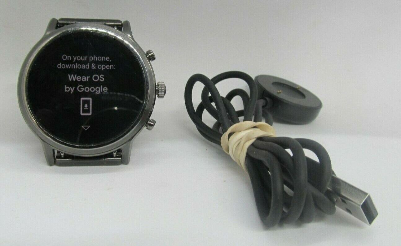 Fossil 5th Generation Smart Watch Bundle w/ Charger – NO Box or Case
