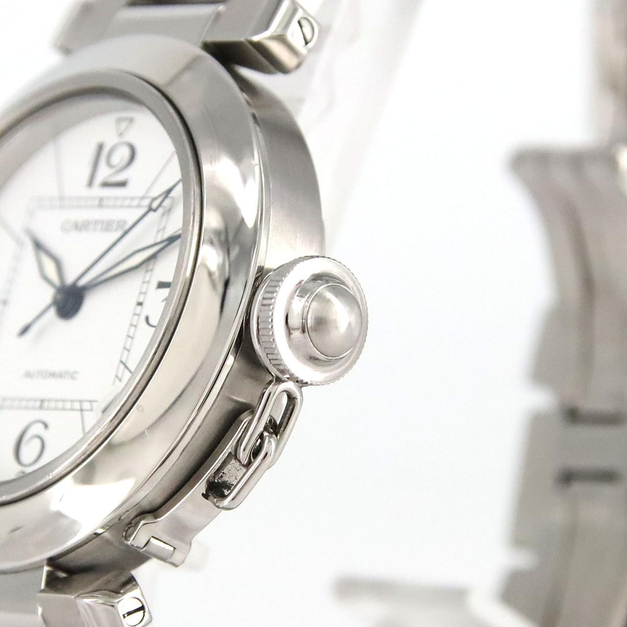 Authentic Cartier Pasha C W31074M7 Stainless Steel Mechanical Automatic #230…