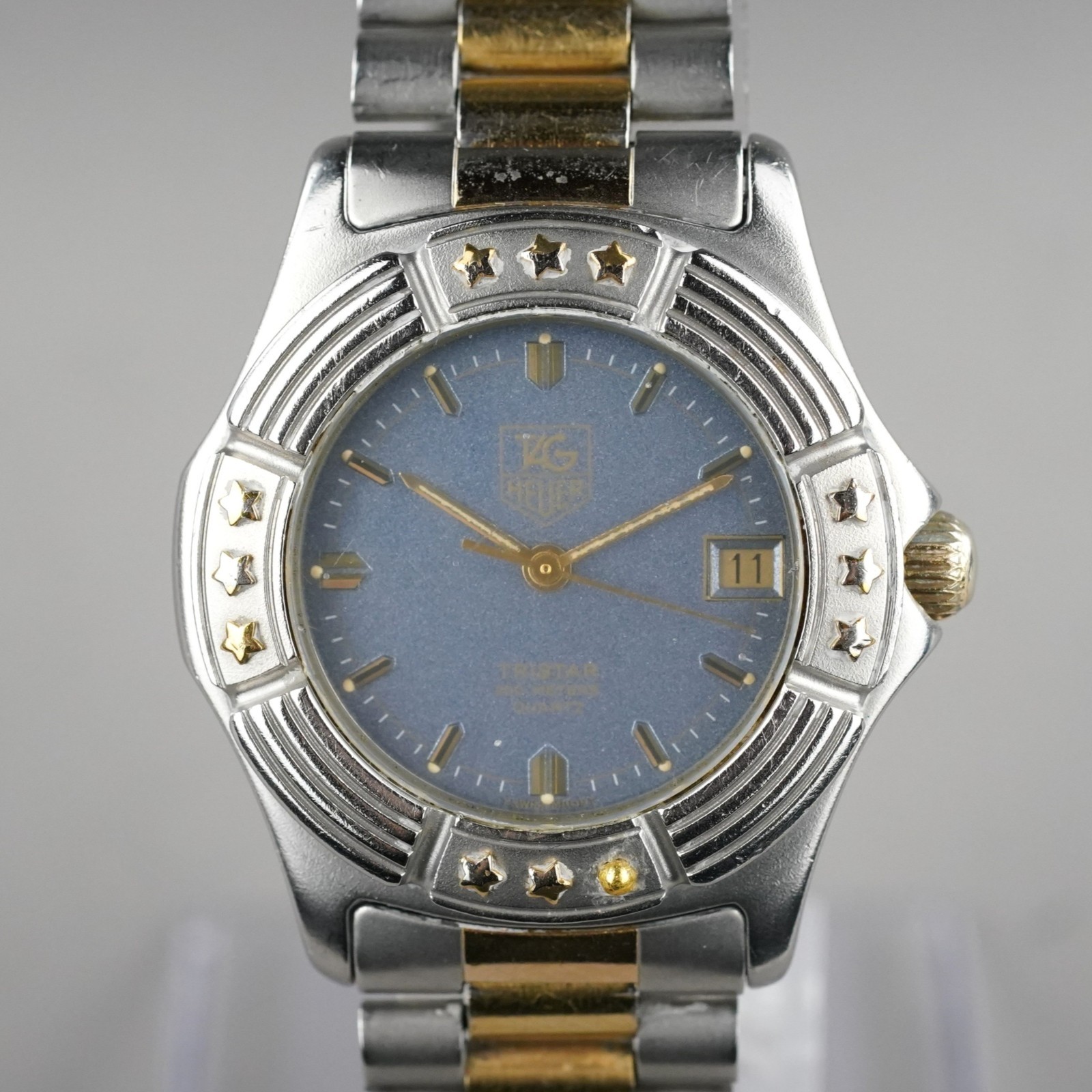TAG Heuer TRISTAR Men’s Watch 954.613 35mm Vintage Diver New Battery