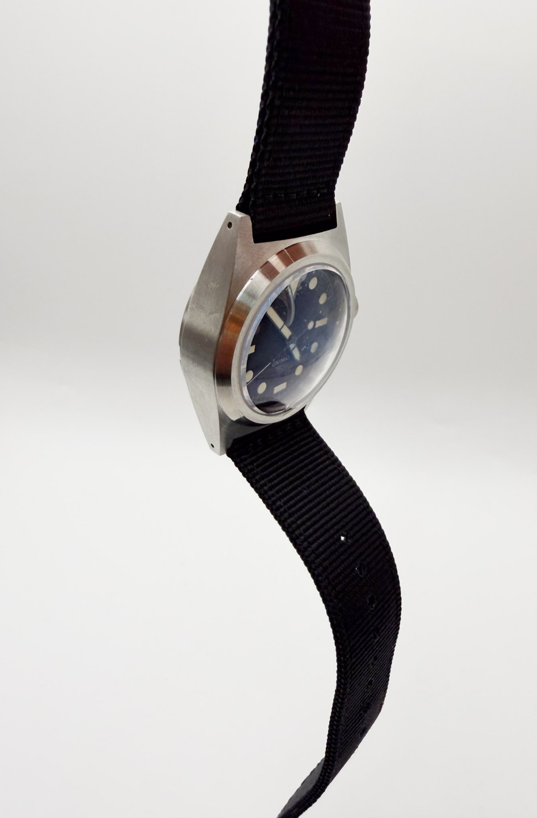 Unimatic UC2 Classic 38mm Automatic Diver Stainless Steel Black Dial Box & Paper
