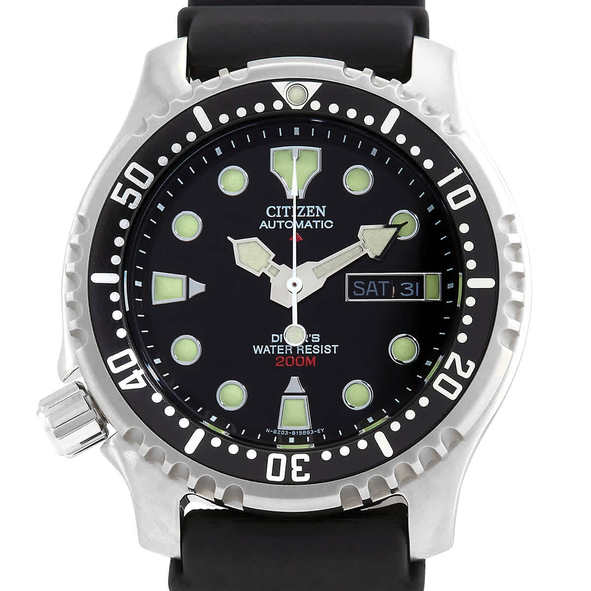 Citizen Promaster Sea Automatic Black Dial Men’s Watch NY0040-09E