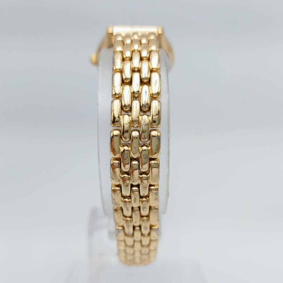 SEIKO Vintage Gold Ladies Quartz Watch New Battery Working Used Authentic Japan