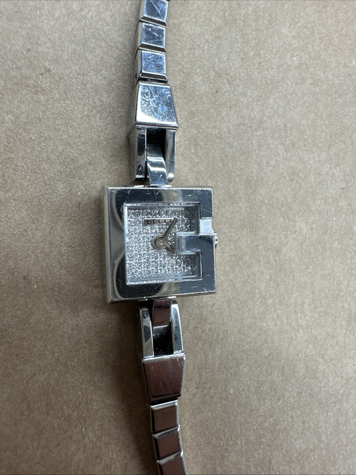 GUCCI Gucci 102 G Mini Diamond Dial Quartz Watch GUCCI 10046535