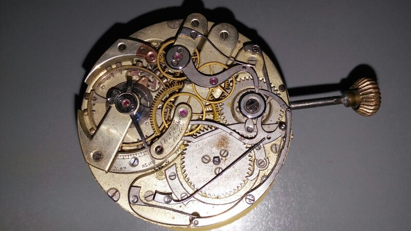 1800’s Ch F Tissot Locle Swiss, High Grade Chronograph Pocket watch, Lecoultre
