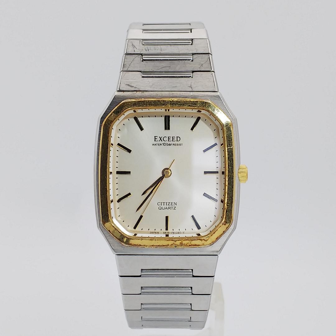 Citizen Exceed 5639-F60960 Quartz Mens Watch Shell Dial
