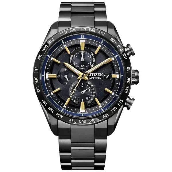Citizen Attesa AT8289-67E Black Titanium Eco-Drive Limited 1300pcs