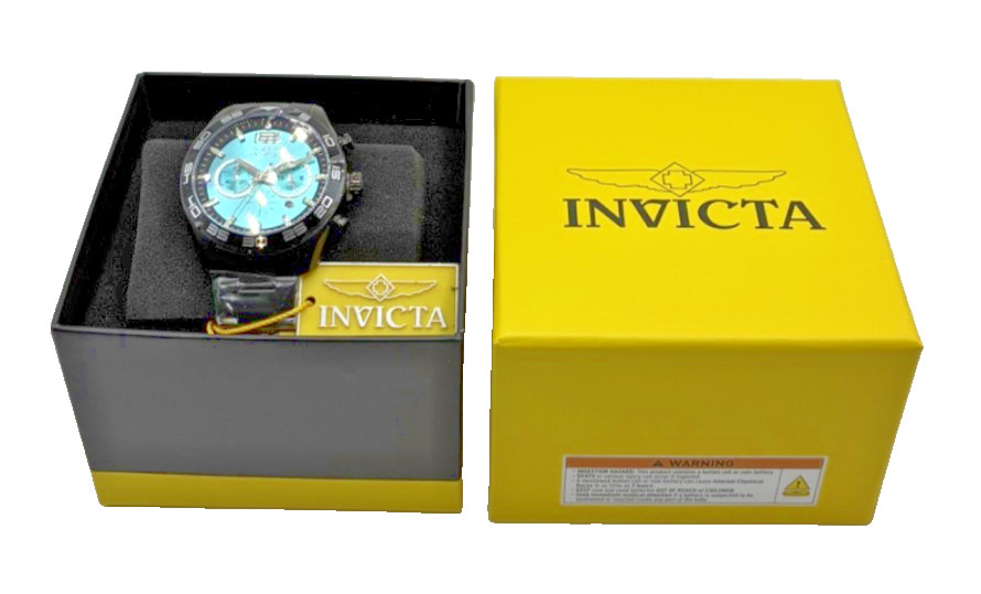 Invicta Speedway Revlock Men’s Watch. Quartz. Black. 46.5mm. 100m.