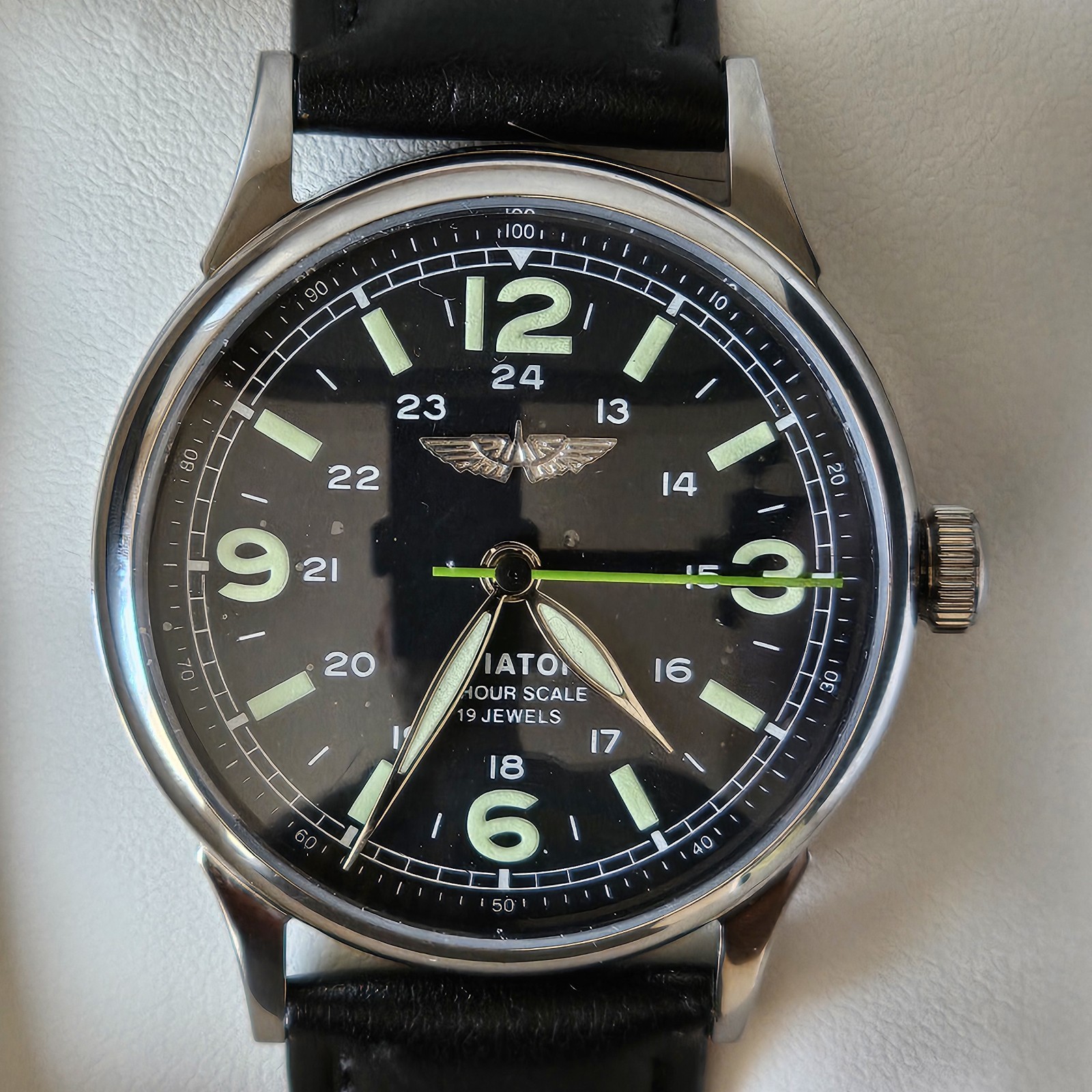 Watch Aviator Mechanical RAKETAUSSR Soviet Wrist Russian Rare Men’s