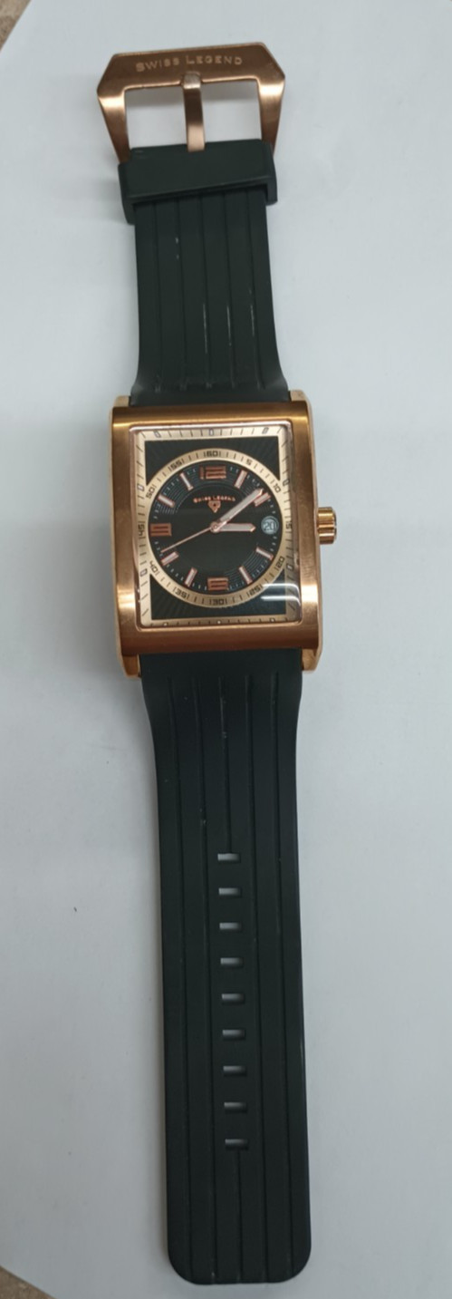 Swiss Legend Limousine Watch Copper & Black