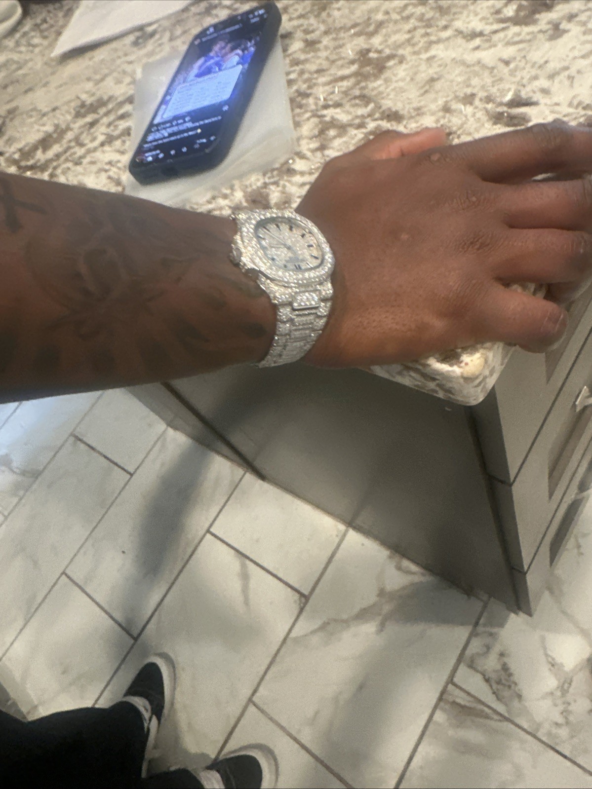 Patek Philippe Nautilus Silver Men’s Watch – 5711/1A