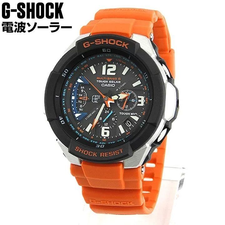Casio G SHOCK Sky Cockpit GW 3000M 4A Overseas Model Men s Wristwatch Radio Sola