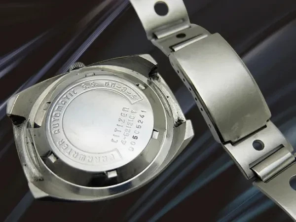 Citizen Crystal Seven Custom 27J Ref.4-521218-T Gray Dial Automatic 37.5mm Men’s