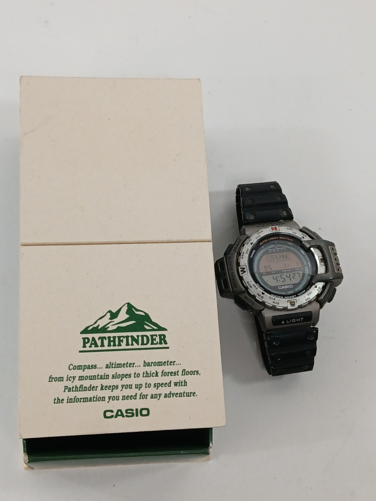 Rare – Casio Pathfinder PAT-400 Triple Sensor Men’s Digital Watch Japan