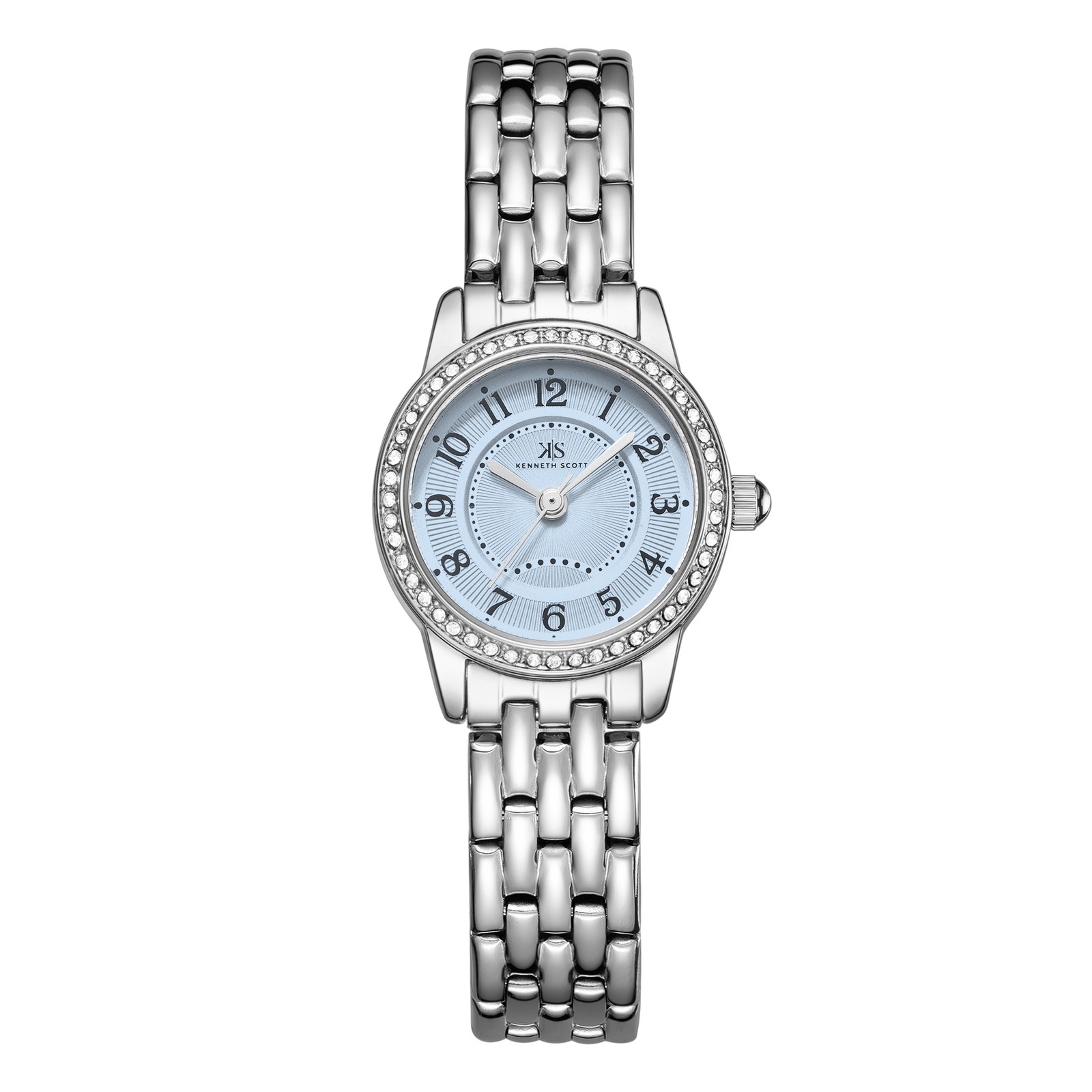 Kenneth Scott Women’s Analog Watch | Blue Dial, 23mm, 30 m (3 ATM)