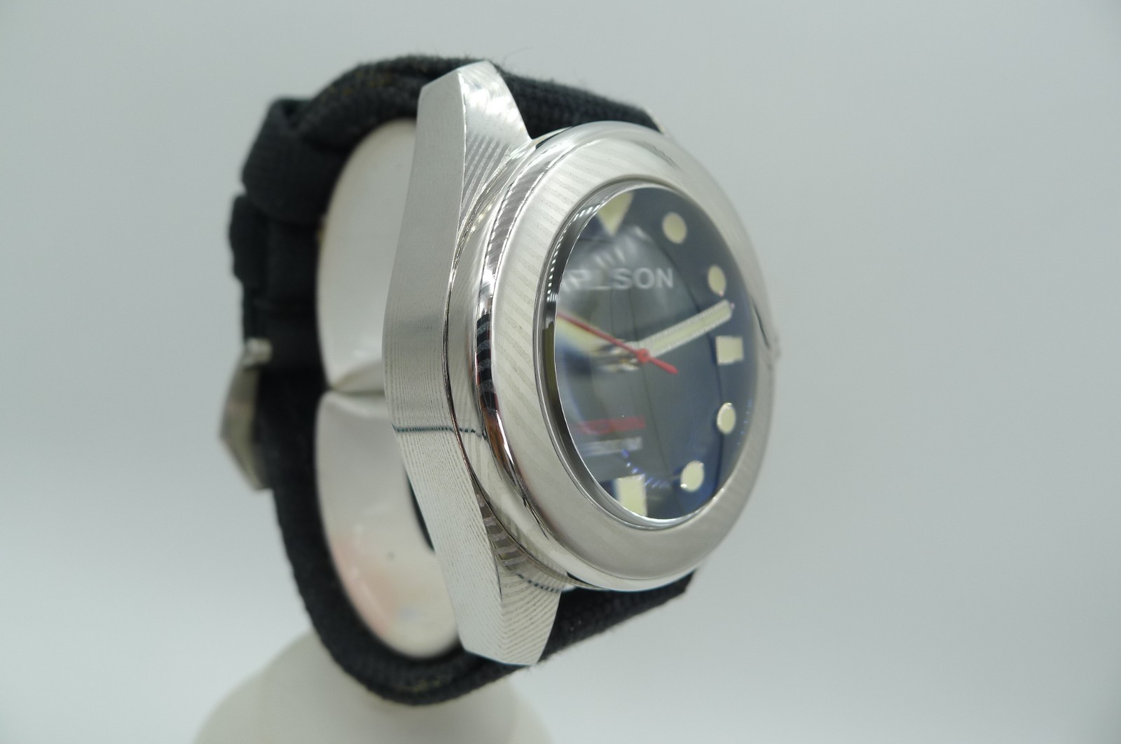 CARLSON RONIN 500M DAMASCUS STEEL DIVER SWISS ETA 2824 47MM VDB KAVENTSMANN