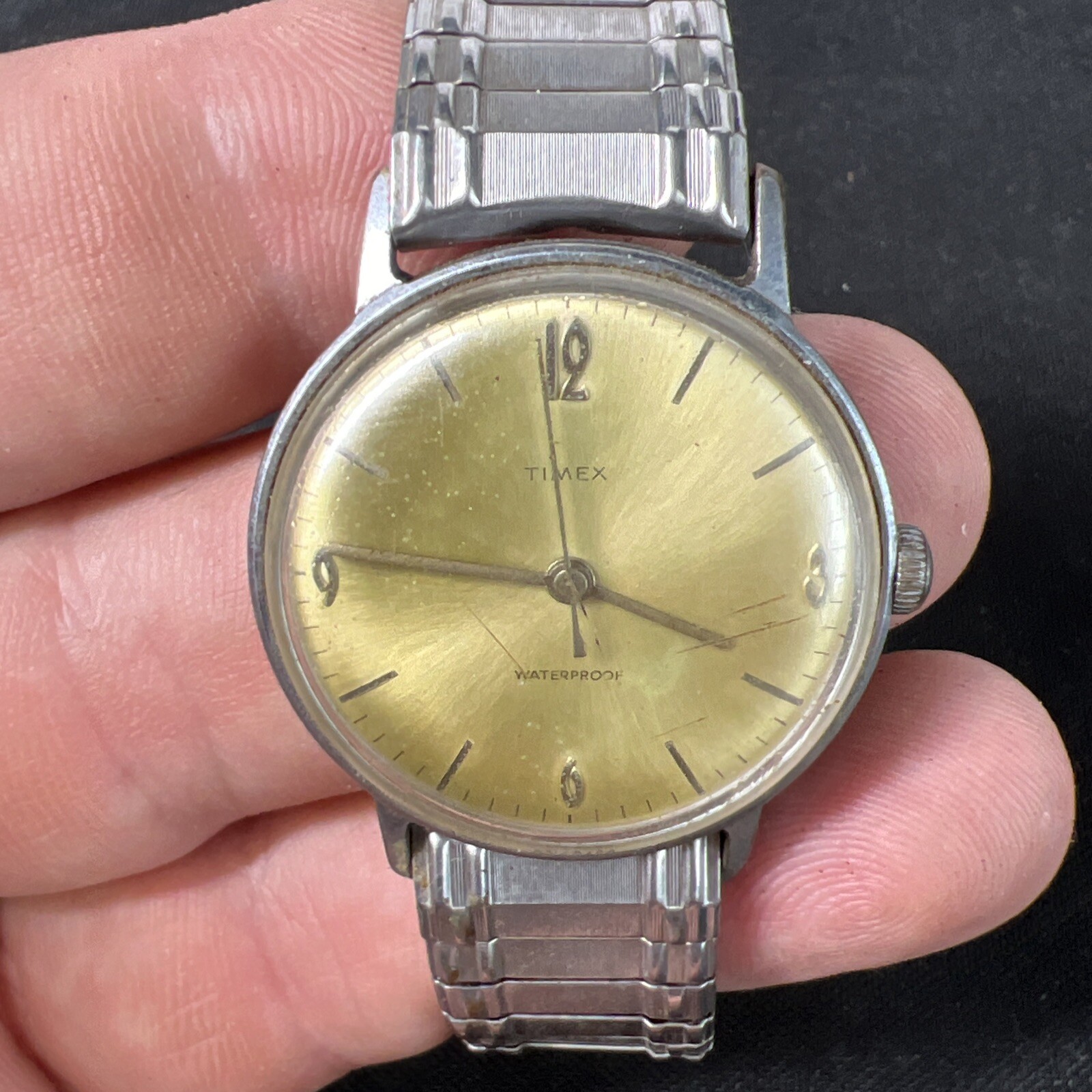 VTG Men’s Marlin TIMEX SELF WINDING Waterproof WRIST WATCH WATCHMAKER – Runs