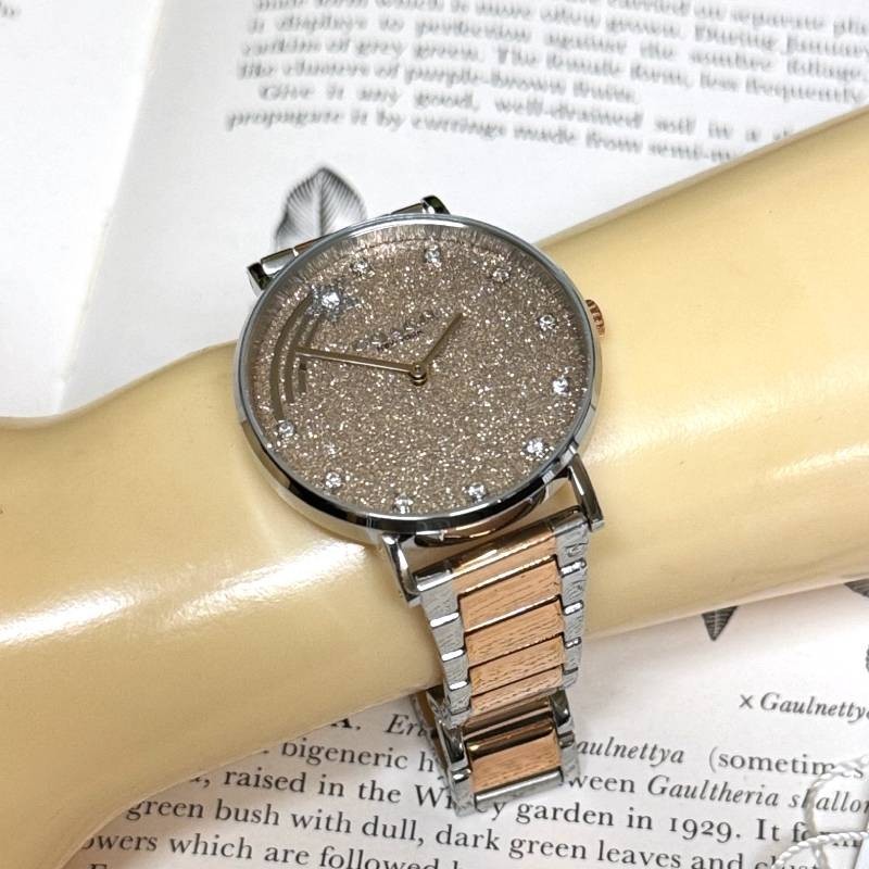 COACH Women’s Perry Two-Tone Glitz Dial Watch 14503522